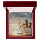 To My Daughter I Pray For You From Mum Forever Necklace w Message Card-Express Your Love Gifts