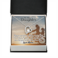 To My Daughter I Pray For You From Mum Forever Necklace w Message Card-Express Your Love Gifts
