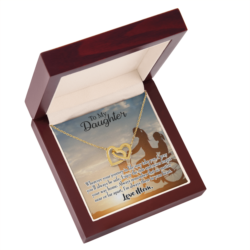 To My Daughter I Pray for You From Mum Inseparable Necklace-Express Your Love Gifts