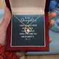 To My Daughter I Smile Because You're My Daughter Forever Necklace w Message Card-Express Your Love Gifts