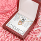 To My Daughter I Wish You The Strength Forever Necklace w Message Card-Express Your Love Gifts