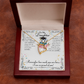To My Daughter I Wish You The Strength Forever Necklace w Message Card-Express Your Love Gifts