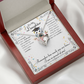 To My Daughter I Wish You The Strength Forever Necklace w Message Card-Express Your Love Gifts