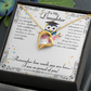 To My Daughter I Wish You The Strength Forever Necklace w Message Card-Express Your Love Gifts