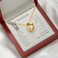 To My Daughter I Wish You The Strength Plain Forever Necklace w Message Card-Express Your Love Gifts