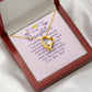 To My Daughter If There is One Person in This World Forever Necklace w Message Card-Express Your Love Gifts