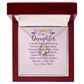 To My Daughter If There is One Person in This World Forever Necklace w Message Card-Express Your Love Gifts