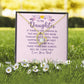 To My Daughter If There is One Person in This World Forever Necklace w Message Card-Express Your Love Gifts