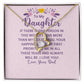To My Daughter If There is One Person in This World Forever Necklace w Message Card-Express Your Love Gifts