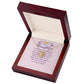 To My Daughter If There is One Person in This World Infinity Knot Necklace Message Card-Express Your Love Gifts