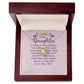 To My Daughter If There is One Person in This World Infinity Knot Necklace Message Card-Express Your Love Gifts