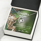 To My Daughter-in-Law Perfect Gift From Mother-in-Law Forever Necklace w Message Card-Express Your Love Gifts