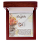 To My Daughter In My Eyes There is No One Inseparable Necklace-Express Your Love Gifts