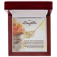 To My Daughter In My Eyes There is No One Inseparable Necklace-Express Your Love Gifts