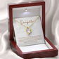 To My Daughter In My Eyes There is No One Simple Forever Necklace w Message Card-Express Your Love Gifts