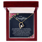 To My Daughter It's a Special Bond Forever Necklace w Message Card-Express Your Love Gifts