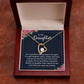 To My Daughter It's a Special Bond Forever Necklace w Message Card-Express Your Love Gifts