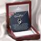 To My Daughter It's a Special Bond Forever Necklace w Message Card-Express Your Love Gifts