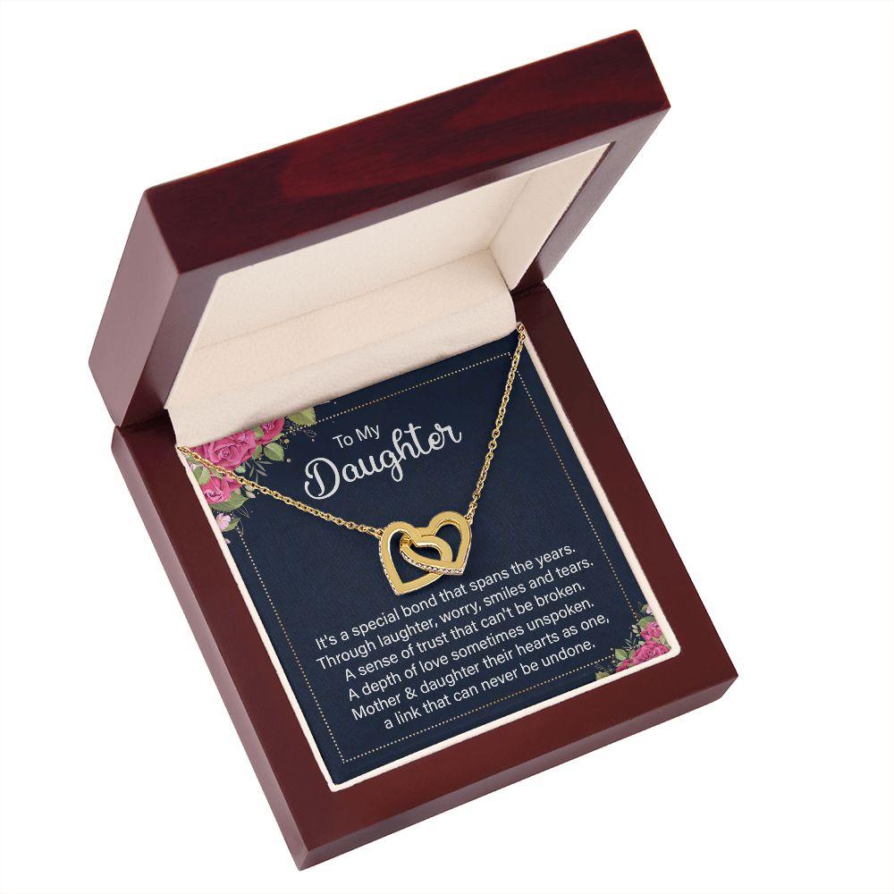 To My Daughter It's a Special Bond Inseparable Necklace-Express Your Love Gifts