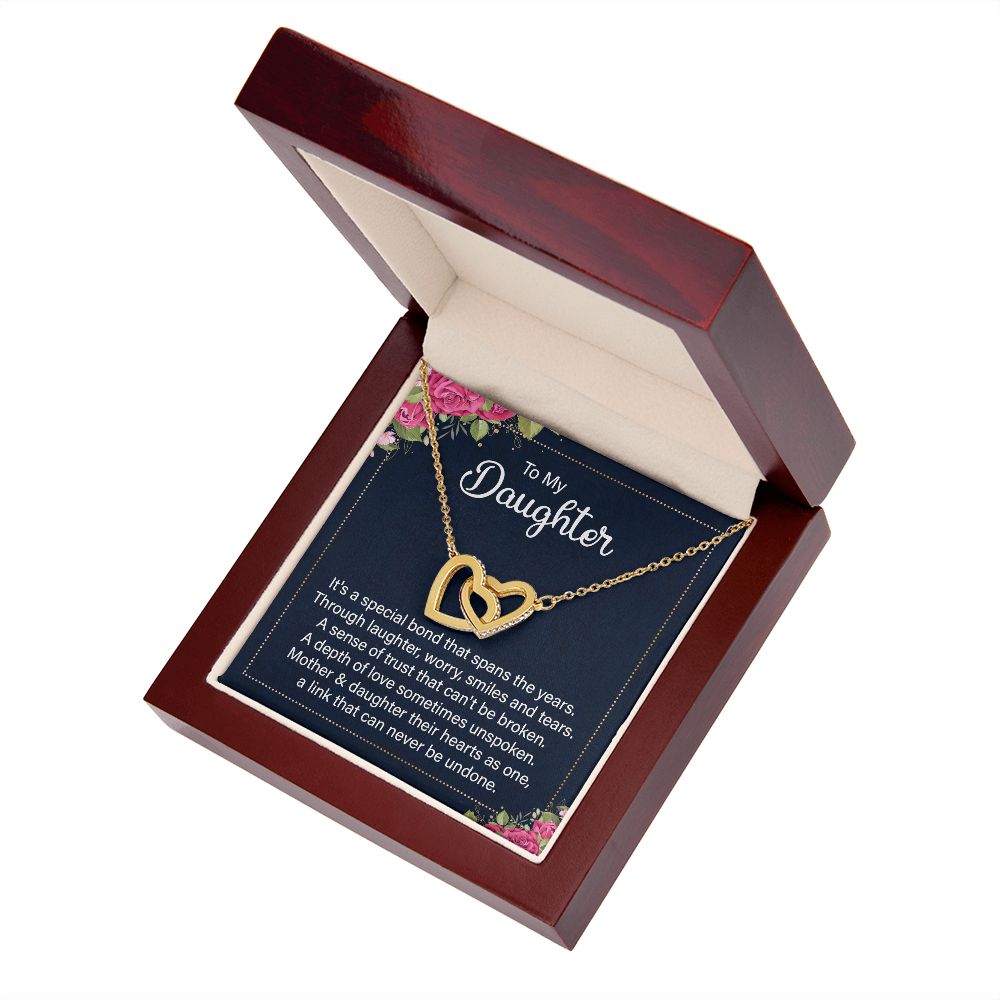 To My Daughter It's a Special Bond Inseparable Necklace-Express Your Love Gifts