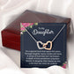 To My Daughter It's a Special Bond Inseparable Necklace-Express Your Love Gifts