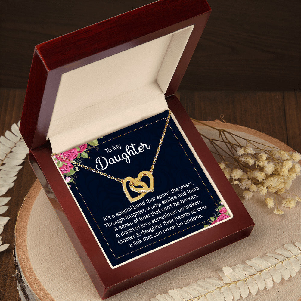 To My Daughter It's a Special Bond Inseparable Necklace-Express Your Love Gifts