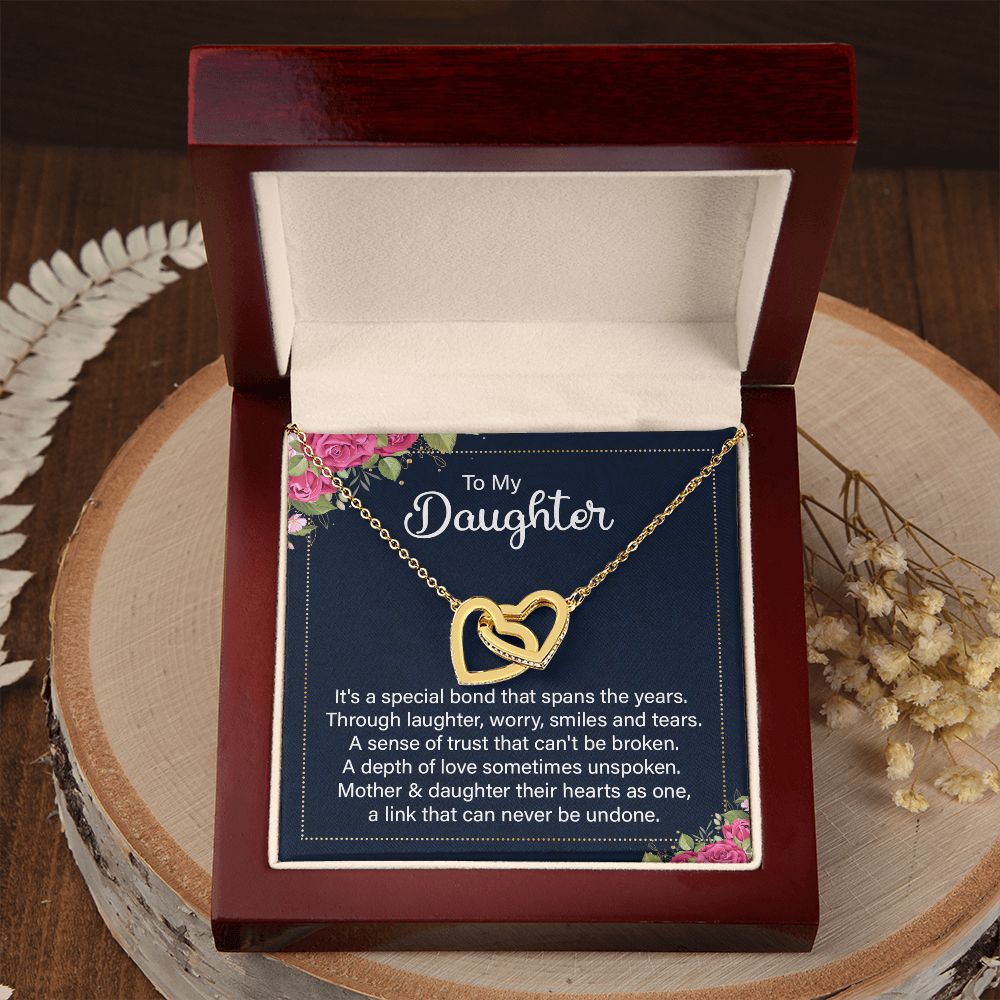 To My Daughter It's a Special Bond Inseparable Necklace-Express Your Love Gifts