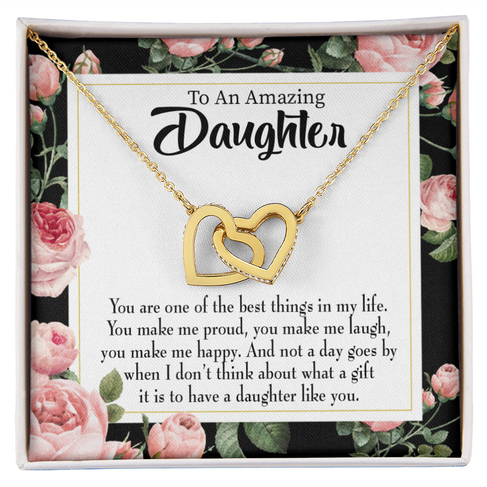 To My Daughter Like You Inseparable Necklace-Express Your Love Gifts