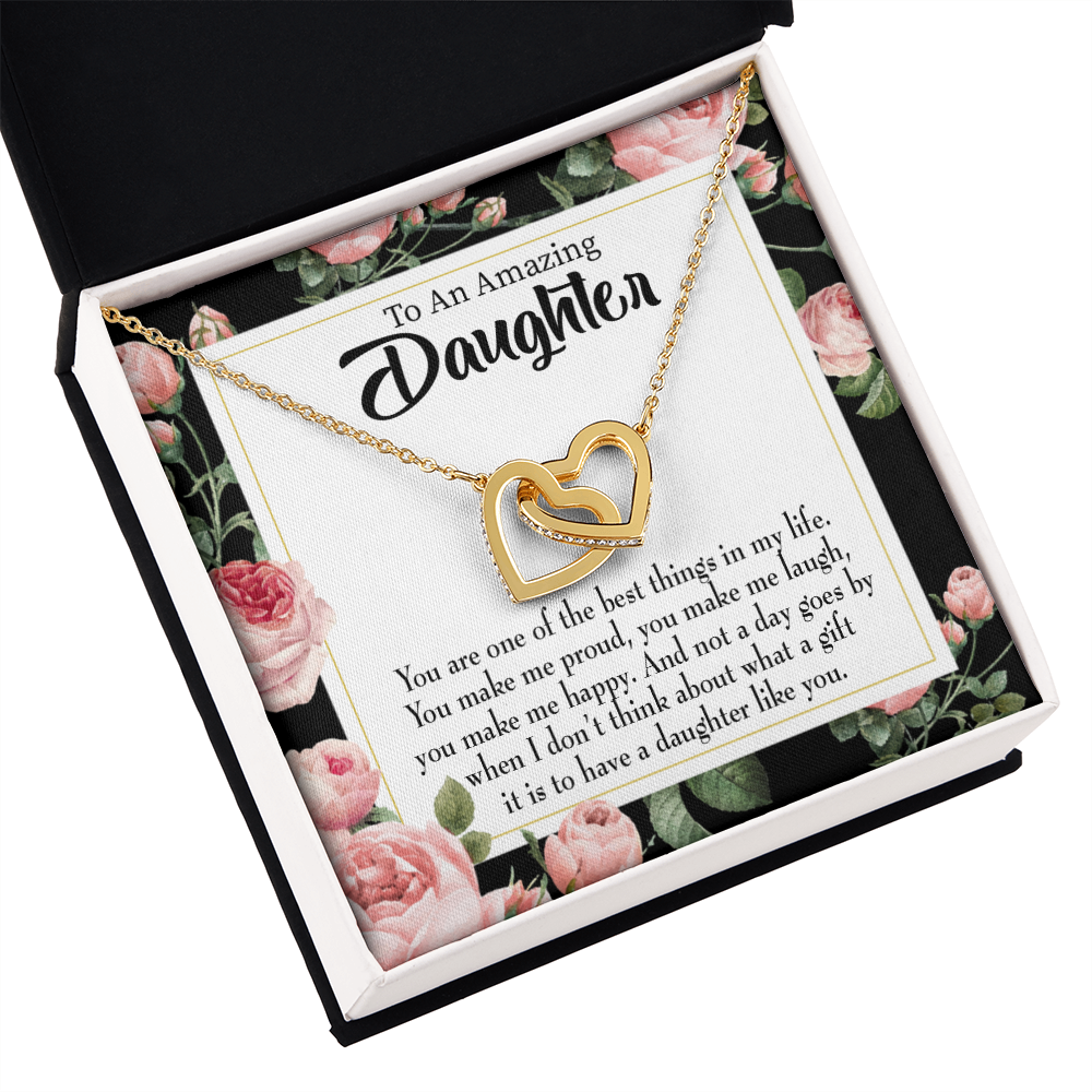 To My Daughter Like You Inseparable Necklace-Express Your Love Gifts