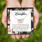 To My Daughter Like You Inseparable Necklace-Express Your Love Gifts