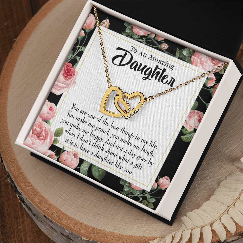 To My Daughter Like You Inseparable Necklace-Express Your Love Gifts