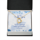 To My Daughter Love Between Father and Daughter Forever Necklace w Message Card-Express Your Love Gifts