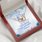 To My Daughter Love Between Father and Daughter Inseparable Necklace-Express Your Love Gifts