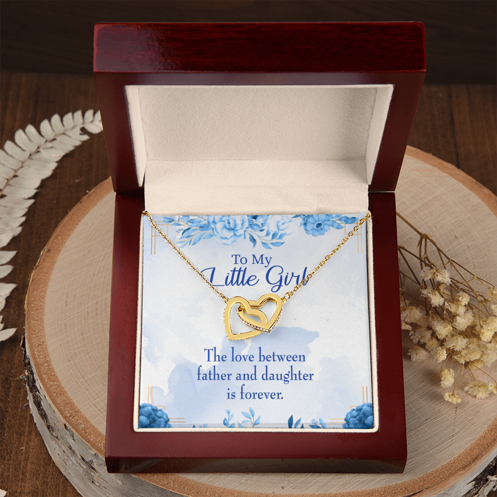 To My Daughter Love Between Father and Daughter Inseparable Necklace-Express Your Love Gifts