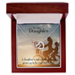 To My Daughter Mom's Little Girl Bestfriend Inseparable Necklace-Express Your Love Gifts