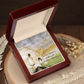 To My Daughter Mother Daughter Eternal Love Inseparable Necklace-Express Your Love Gifts
