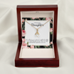To My Daughter My Amazing Daughter Alluring Ribbon Necklace Message Card-Express Your Love Gifts