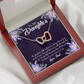 To My Daughter My Greatest Wish From Dad Inseparable Necklace-Express Your Love Gifts