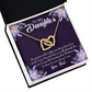 To My Daughter My Greatest Wish From Dad Inseparable Necklace-Express Your Love Gifts