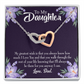To My Daughter My Greatest Wish From Dad Inseparable Necklace-Express Your Love Gifts