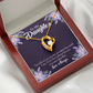 To My Daughter My Treasure Forever Necklace w Message Card-Express Your Love Gifts