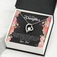 To My Daughter Never Forget I Love You From Dad Forever Necklace w Message Card-Express Your Love Gifts