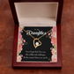 To My Daughter Never Forget That I Love You Forever Necklace w Message Card-Express Your Love Gifts