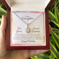 To My Daughter Nobody Can Give to The World Eternal Hope Necklace Message Card-Express Your Love Gifts