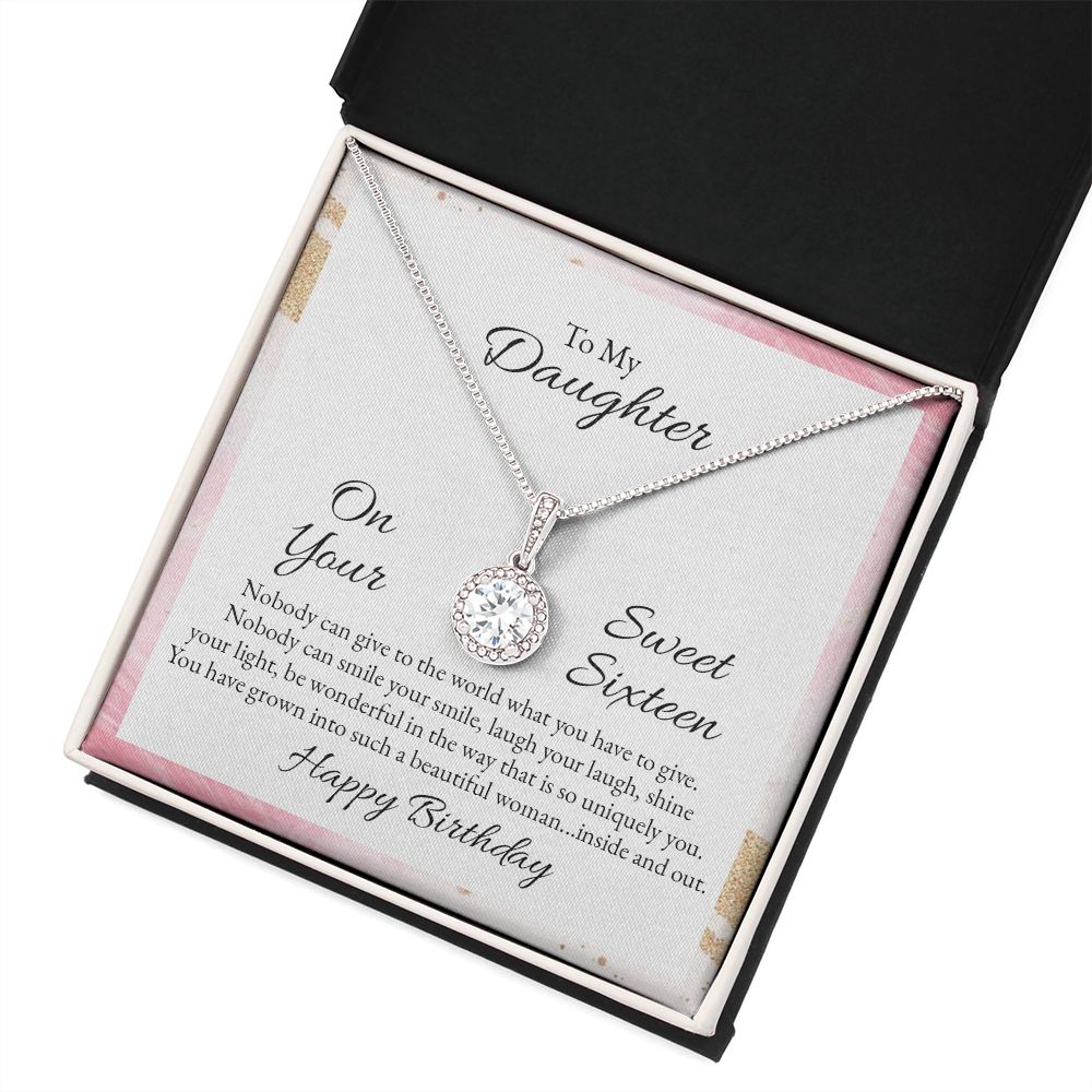 To My Daughter Nobody Can Give to The World Eternal Hope Necklace Message Card-Express Your Love Gifts