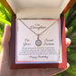 To My Daughter Nobody Can Give to The World Eternal Hope Necklace Message Card-Express Your Love Gifts