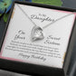 To My Daughter Nobody Can Give to the World Forever Necklace w Message Card-Express Your Love Gifts