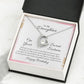 To My Daughter Nobody Can Give to the World Forever Necklace w Message Card-Express Your Love Gifts