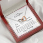 To My Daughter Nobody Can Give to the World Inseparable Necklace-Express Your Love Gifts