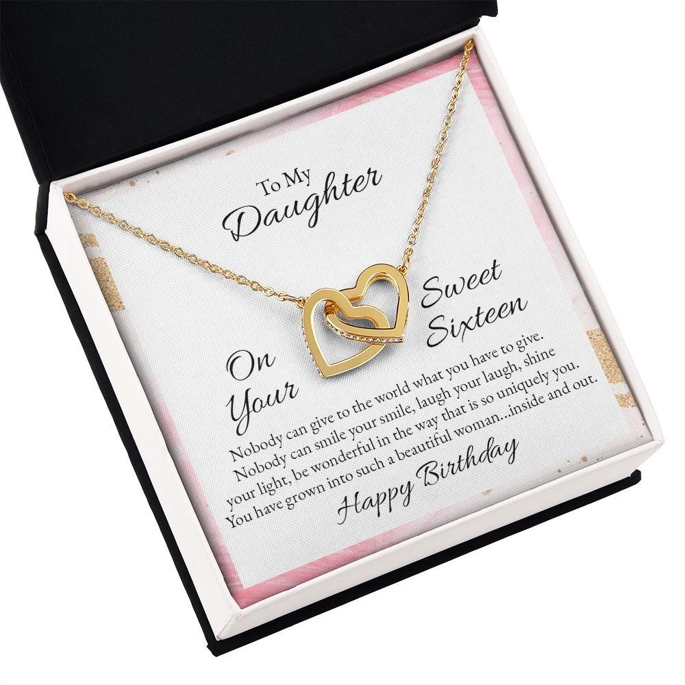 To My Daughter Nobody Can Give to the World Inseparable Necklace-Express Your Love Gifts